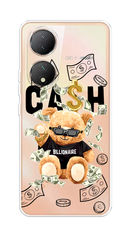 

Чехол на Vivo Y100 "Big cash", Черный;серый;бежевый, 268250-6