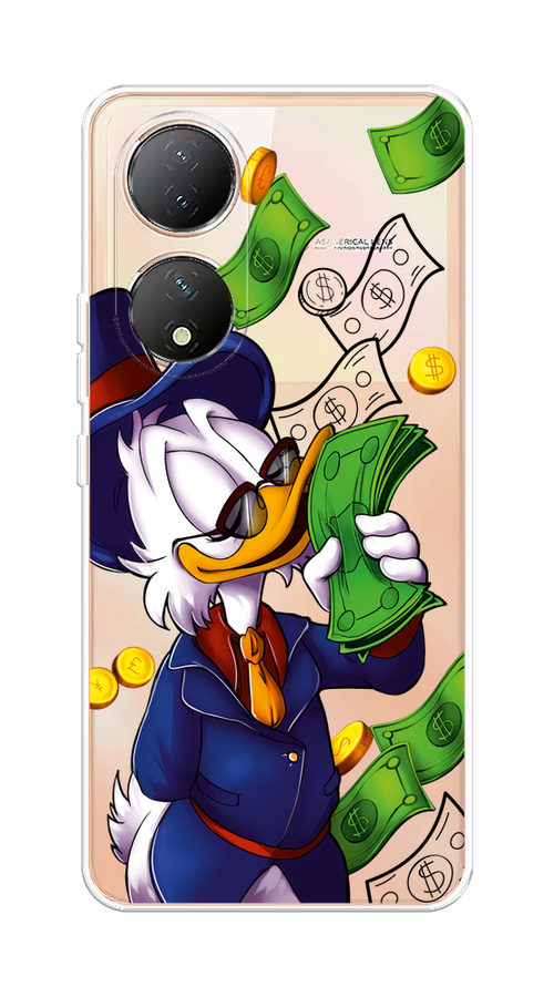 

Чехол на Vivo Y100 "Scrooge McDuck with Money", Синий;зеленый;белый, 268250-6