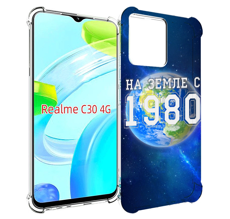 

Чехол MyPads На-Земле-с-1980 для Realme C30 4G / Narzo 50i Prime, Прозрачный, Tocco