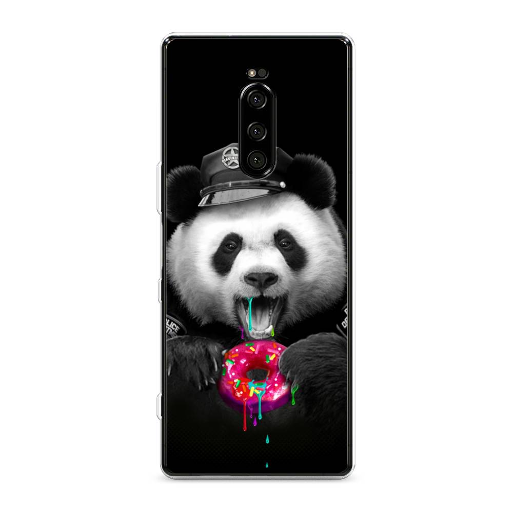 

Чехол Awog на Sony Xperia XZ4/Xperia 1 "Панда police", Разноцветный, 53850-2
