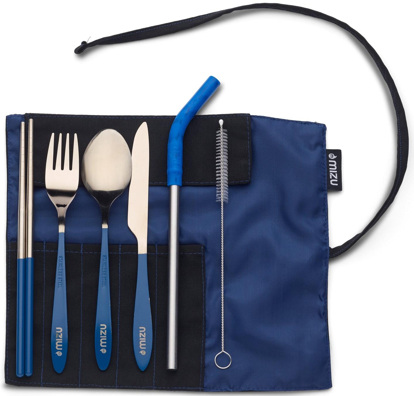 фото Набор походный mizu urban cutlery set hawaiian print ocean синий 7