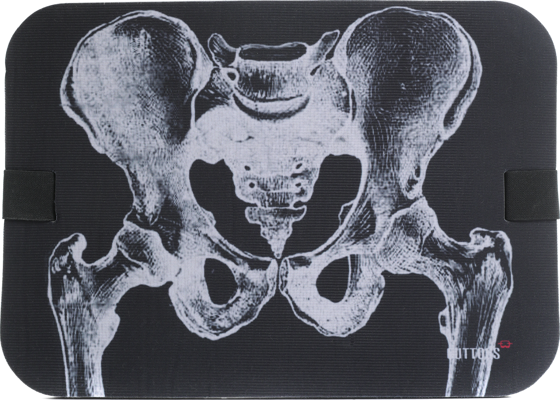 фото Сидушка buttons x-ray черный 34х24х1,5 см
