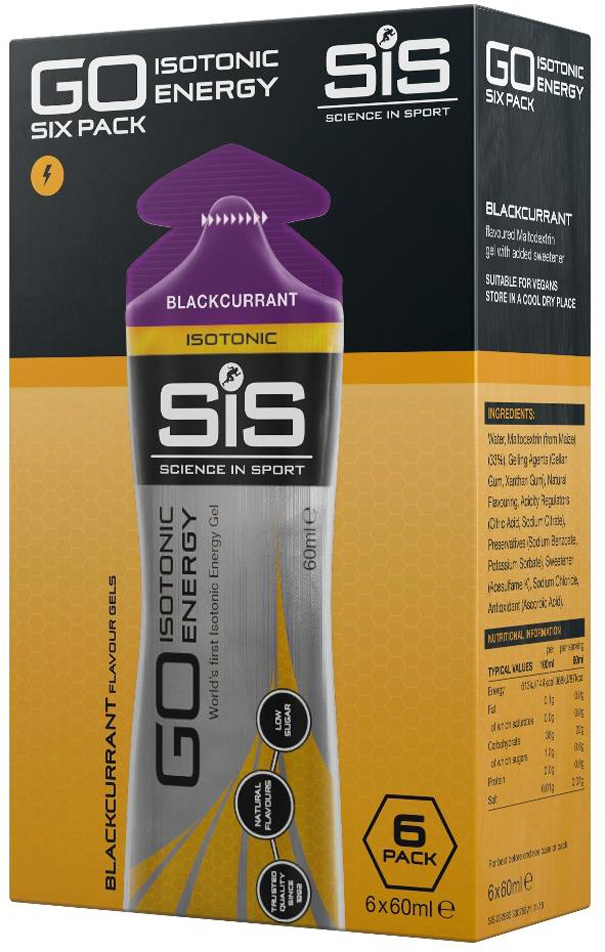 Изотоник Sis GO 6 шт./60 мл черная смородина