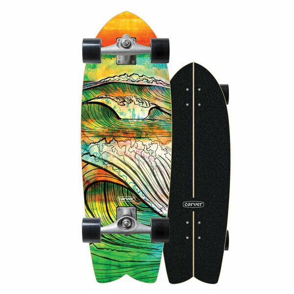 фото Лонгборд carver cx swallow surfskate complete 74х24 см assorted