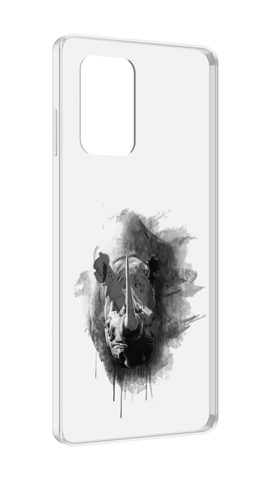 

Чехол MyPads носорог для ZTE Blade A72 / ZTE Blade V40 Vita, Прозрачный, Tocco