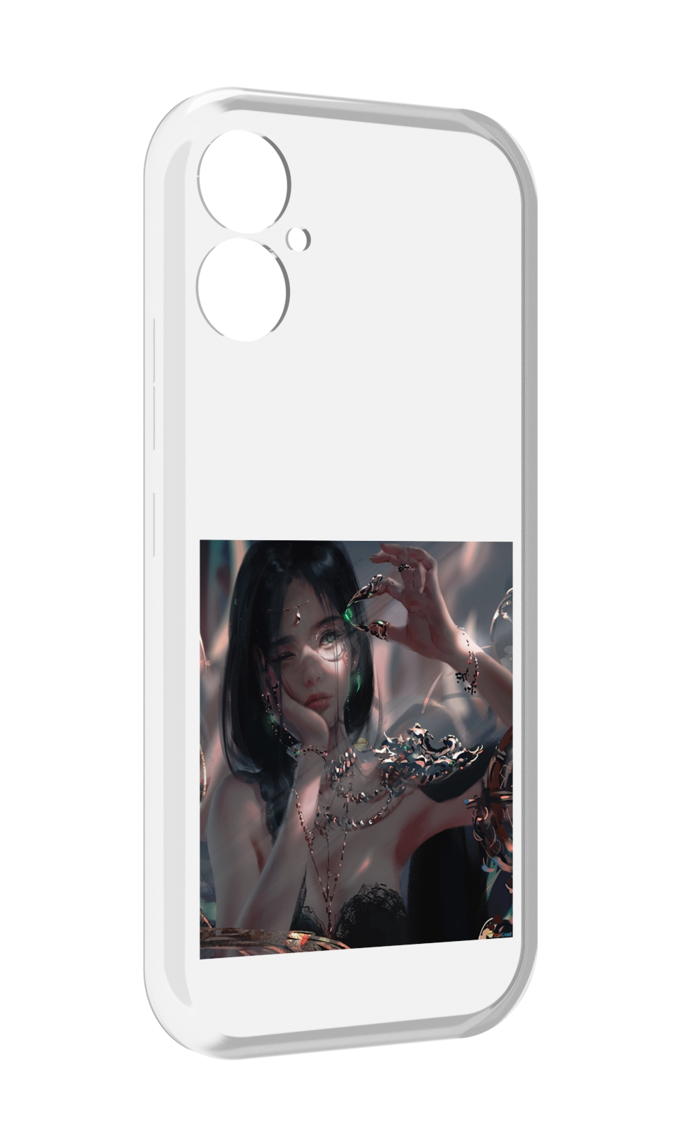 

Чехол MyPads девушка-с-алмазом для Tecno Spark 9 Pro \ Spark 9T, Прозрачный, Tocco