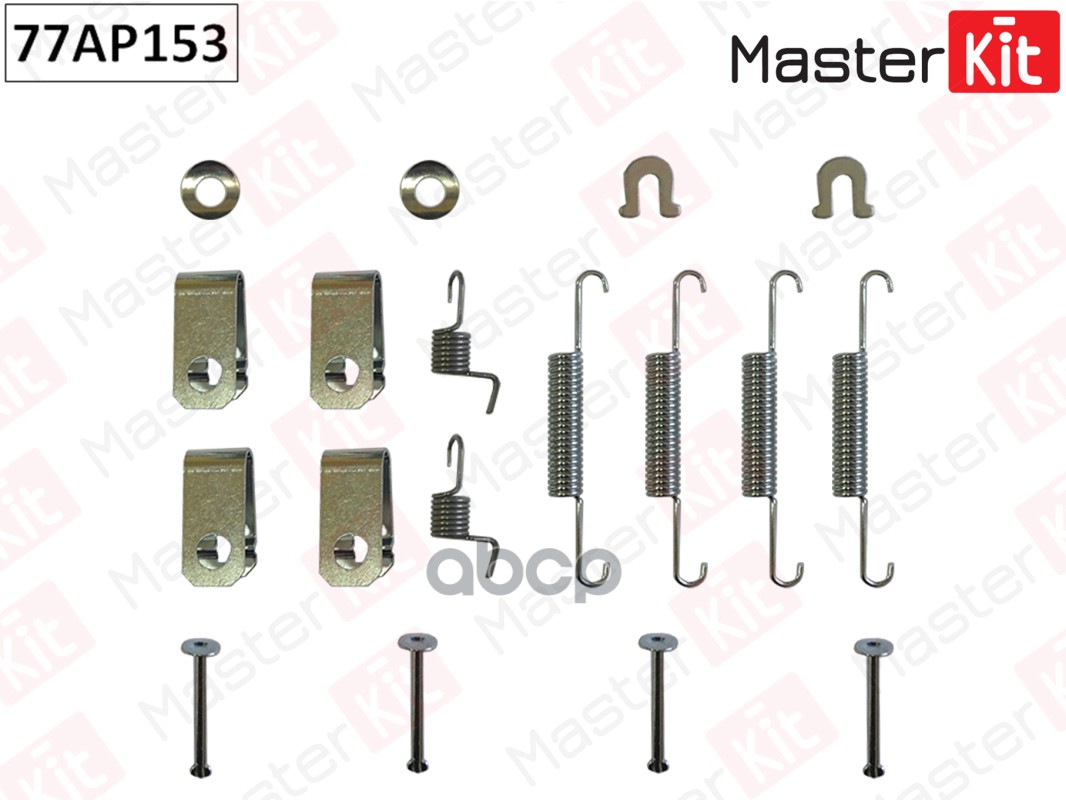 

Комплект Установочный Тормозных Колодок Masterkit 77ap153 Honda Cr-V Iii (Re_) 2006 - Mast
