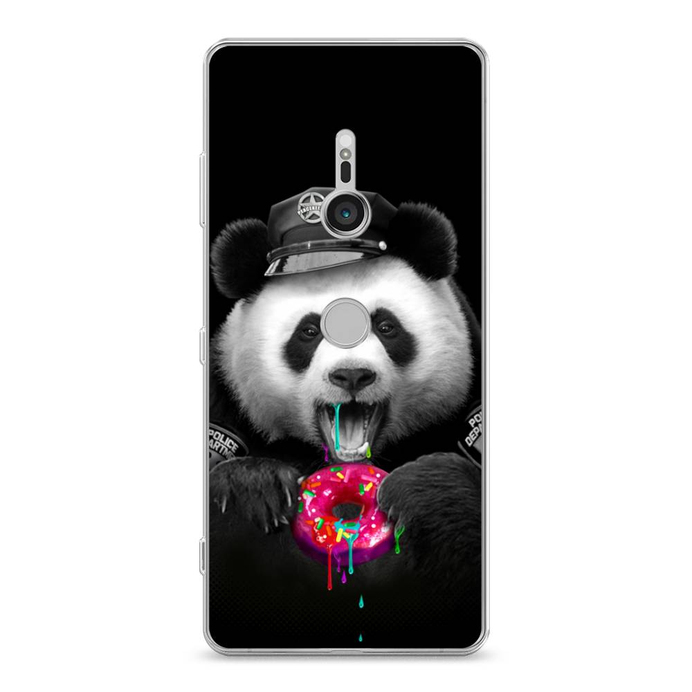 

Чехол Awog на Sony Xperia XZ3 "Панда police", Разноцветный, 53650-2