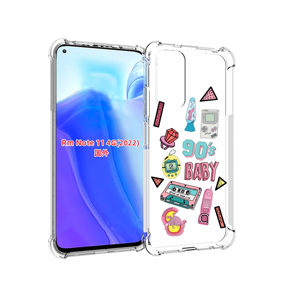 

Чехол MyPads гаджеты-90х для Xiaomi Redmi Note 11 4G ( Глобальная версия ), Tocco