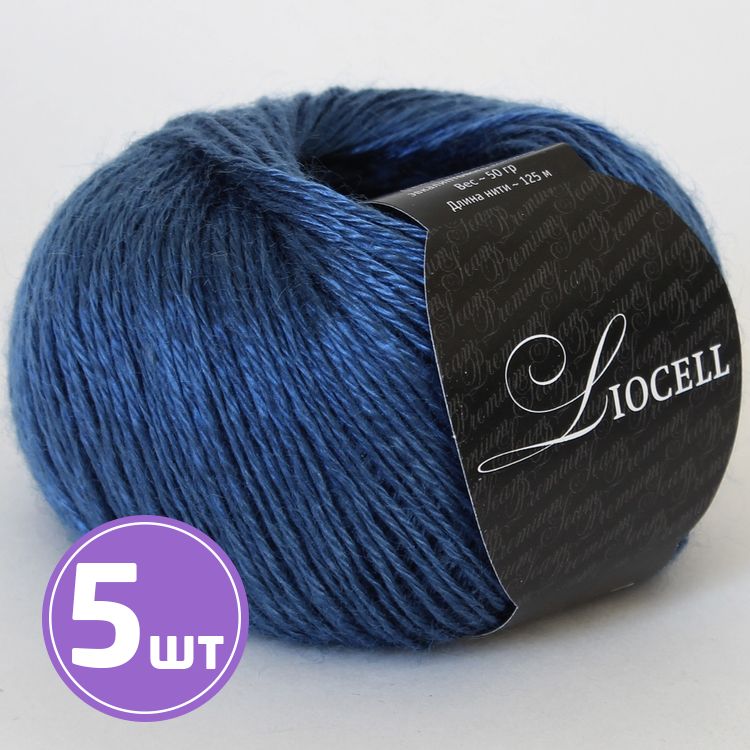 Пряжа SEAM Liocell 13 джинс 5 шт по 50 г