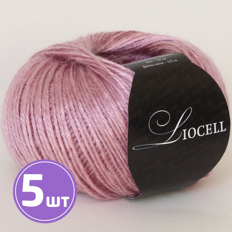 Пряжа SEAM Liocell 04 светлый ковыль 5 шт по 50 г