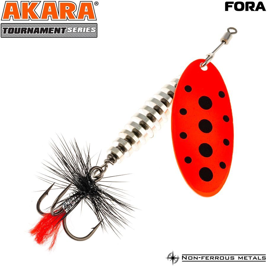 

Блесна Akara Tournament Series Fora 4 ATF4-16-A41 вертушка 16 гр 90 мм, Tournament Series Fora 4