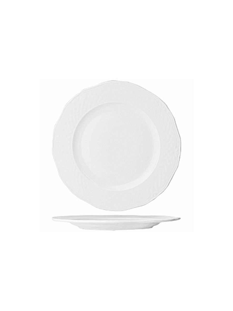 

Тарелка мелкая Afrodyta 27х27х2,2 см, Lubiana, 2638-white, CB-2638-white