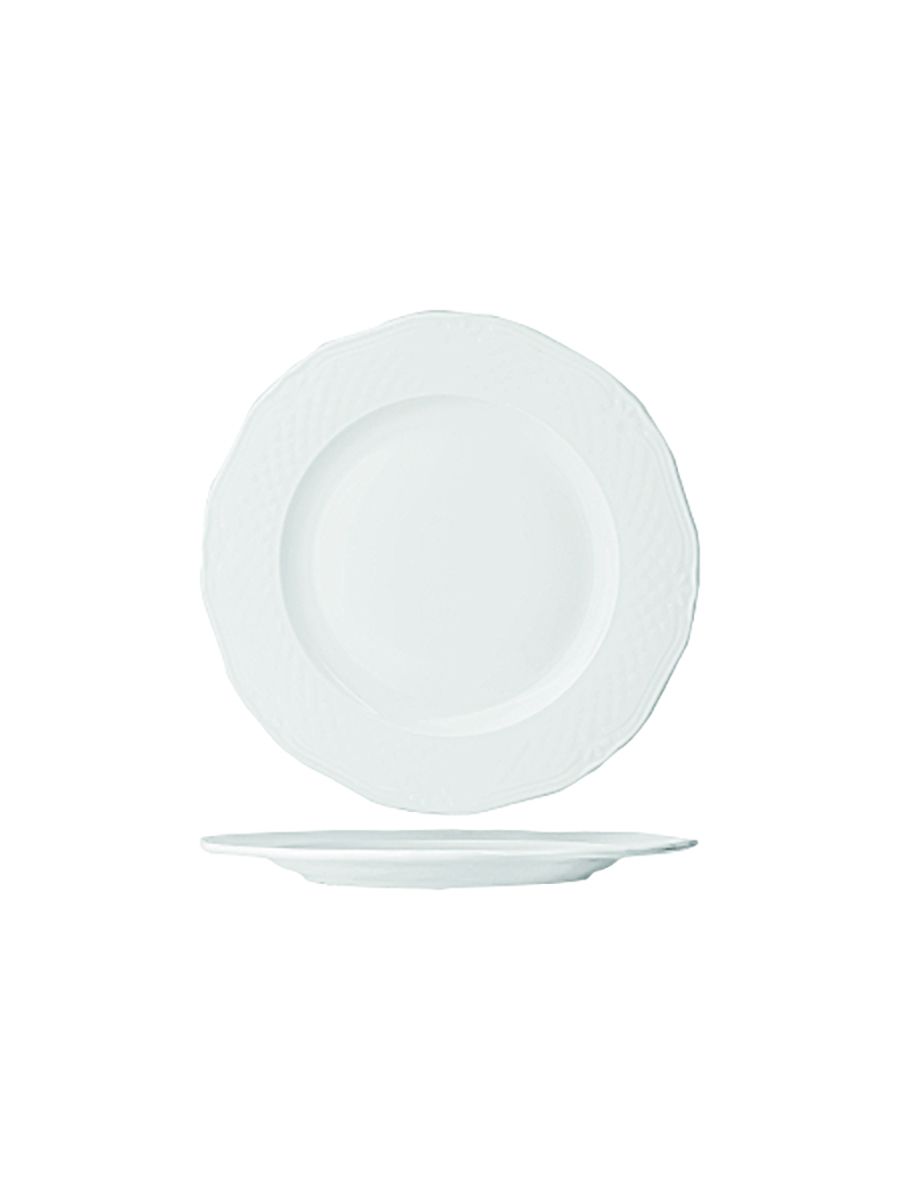 

Тарелка мелкая Afrodyta 21х21х2 см, Lubiana, 2631-white, CB-2631-white