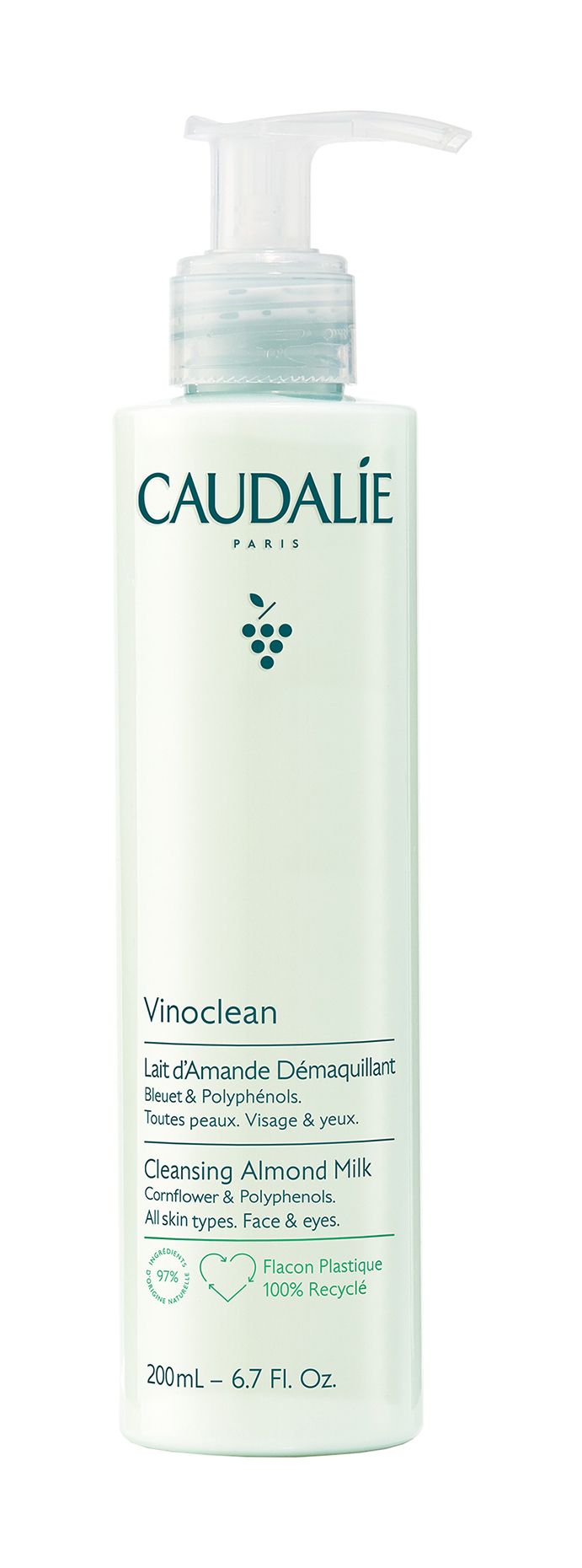 Молочко для лица Caudalie Vinoclean Gentle Cleansing Almond Milk