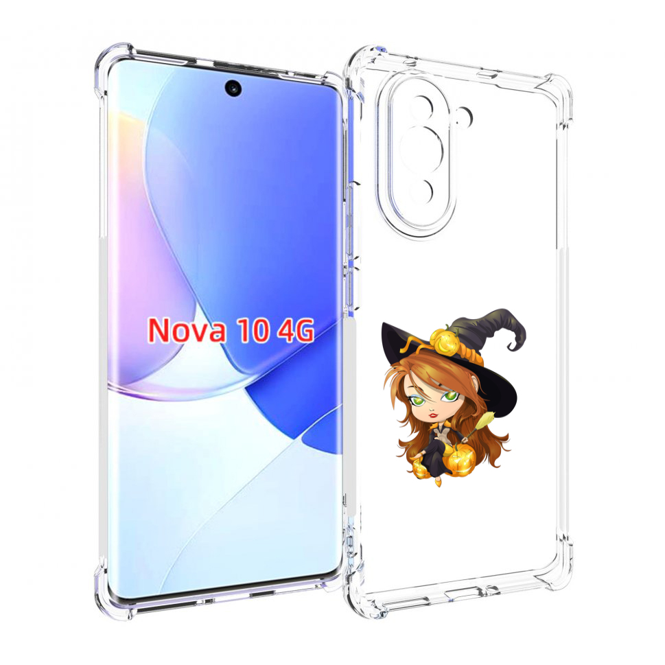 Чехол MyPads Ведьмочка для Huawei Nova 10