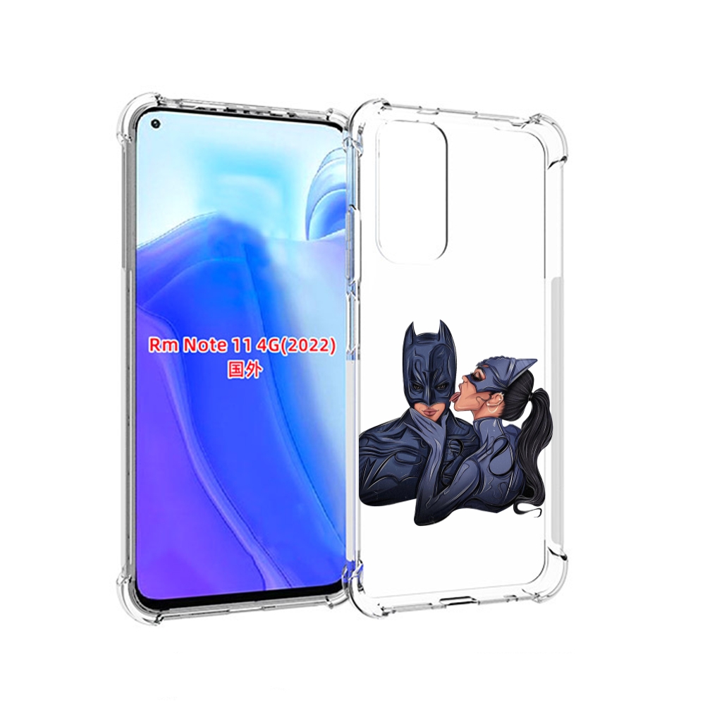 

Чехол MyPads бетман-и-кошка для Xiaomi Redmi Note 11 4G ( Глобальная версия ), Tocco