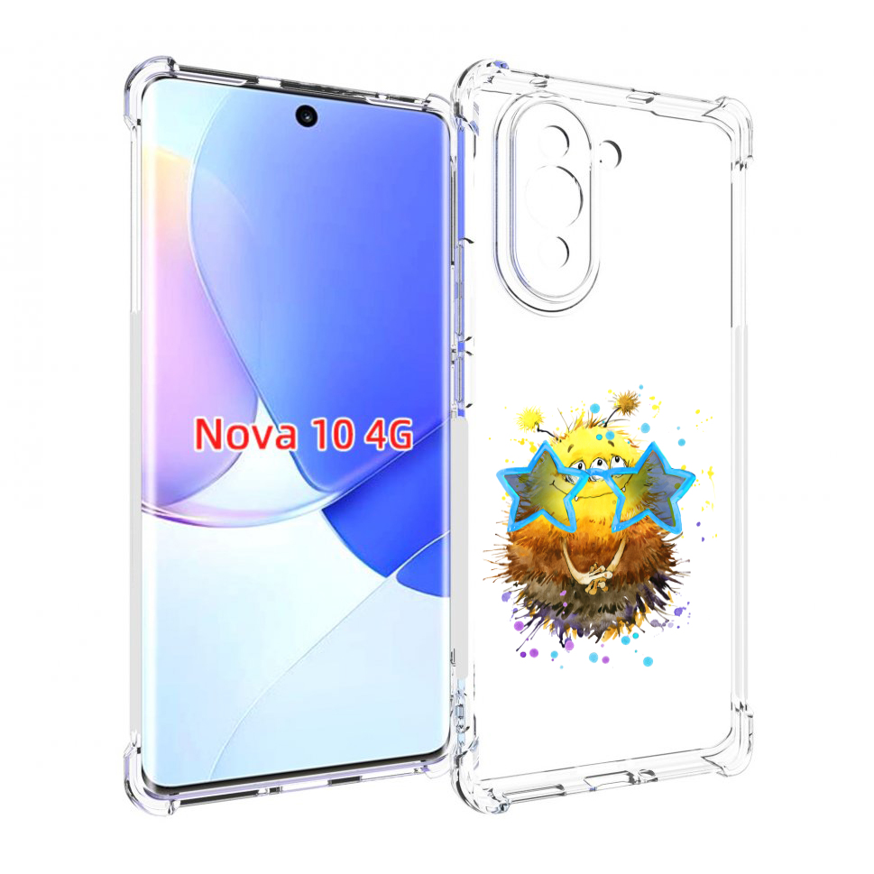 

Чехол MyPads Буня для Huawei Nova 10, Прозрачный, Tocco