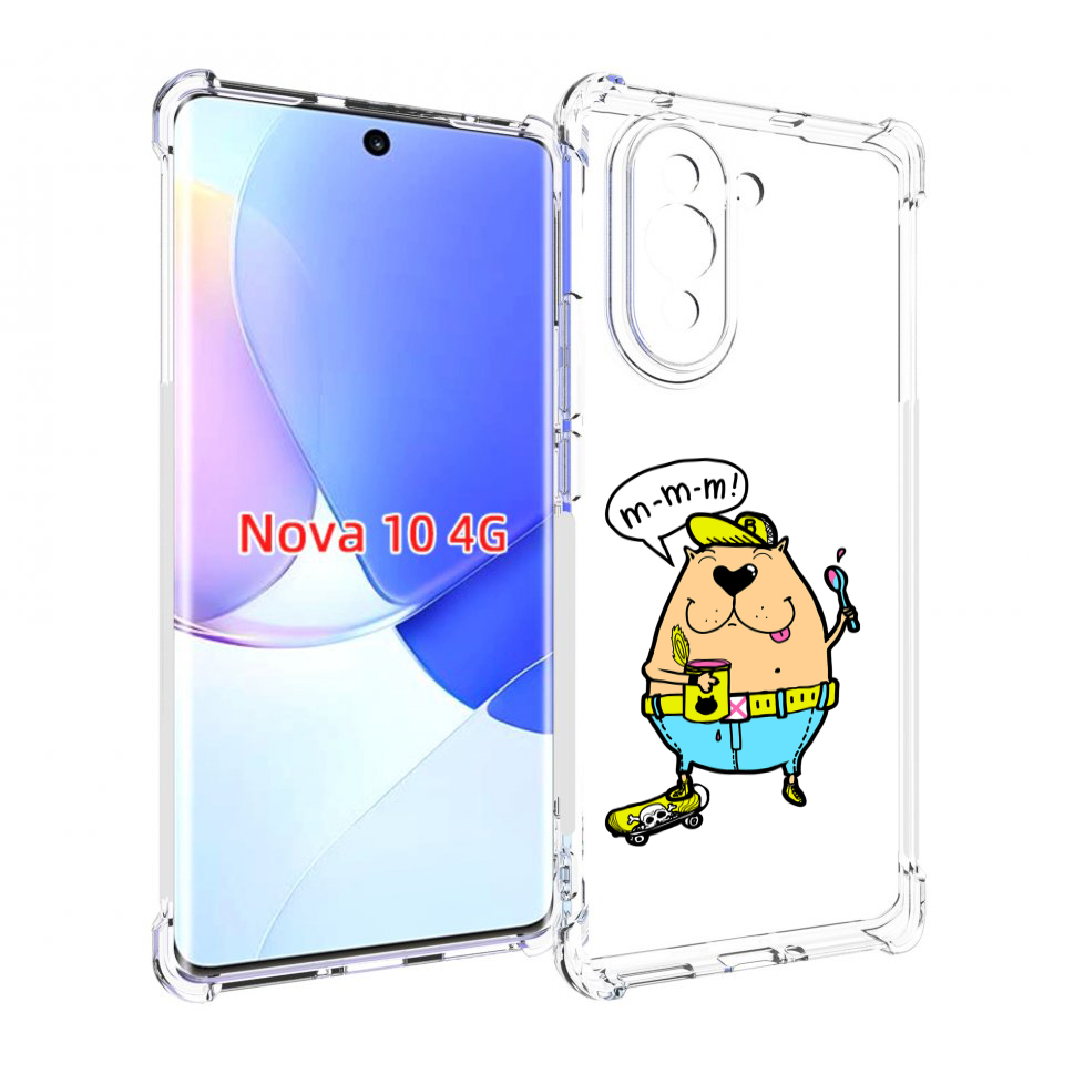 

Чехол MyPads Бобр для Huawei Nova 10, Прозрачный, Tocco