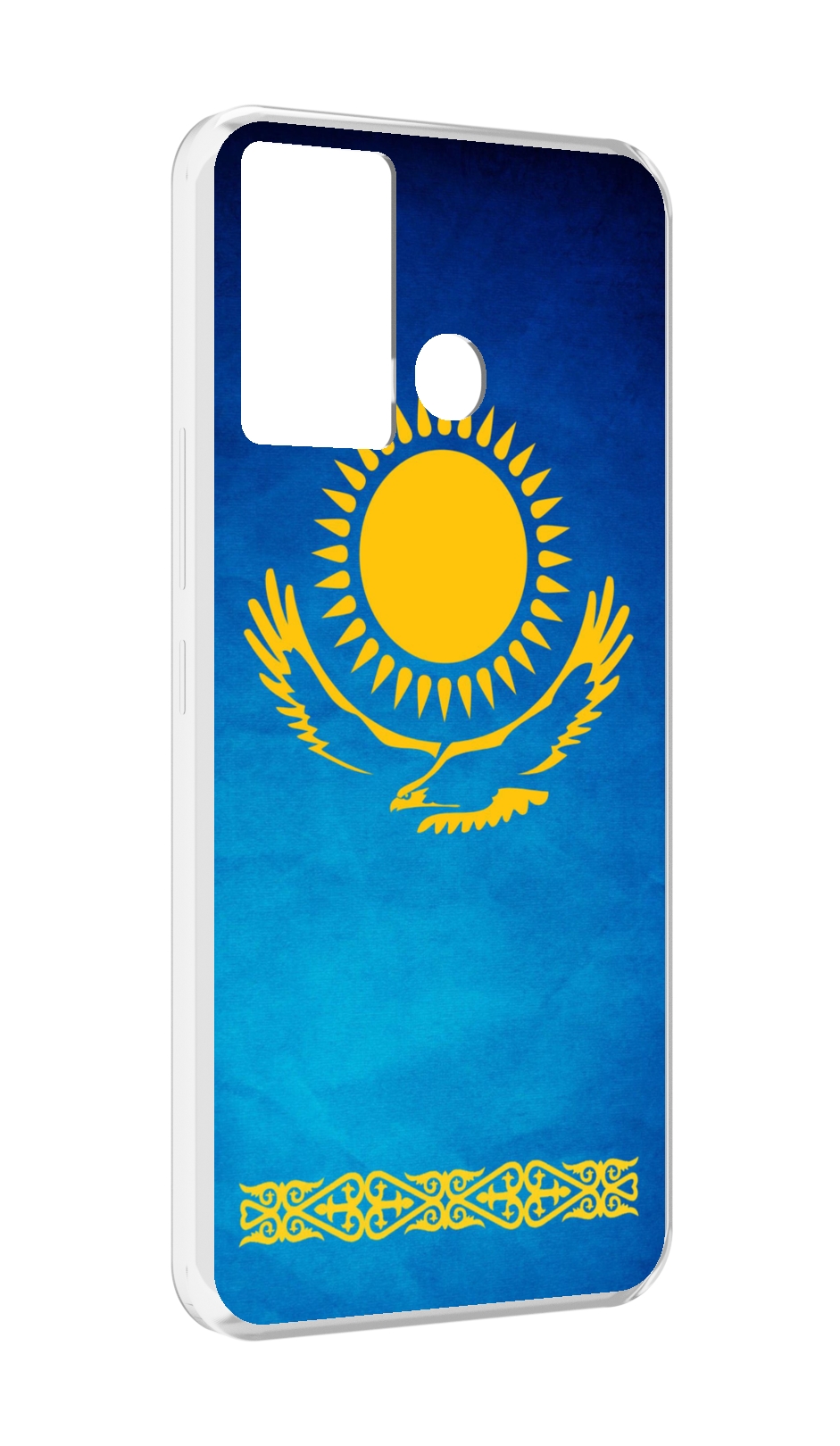 

Чехол MyPads герб и флаг казахстана для Infinix Hot 12 Play, Прозрачный, Tocco