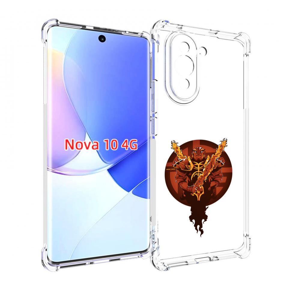 

Чехол MyPads ember spirit для Huawei Nova 10, Прозрачный, Tocco