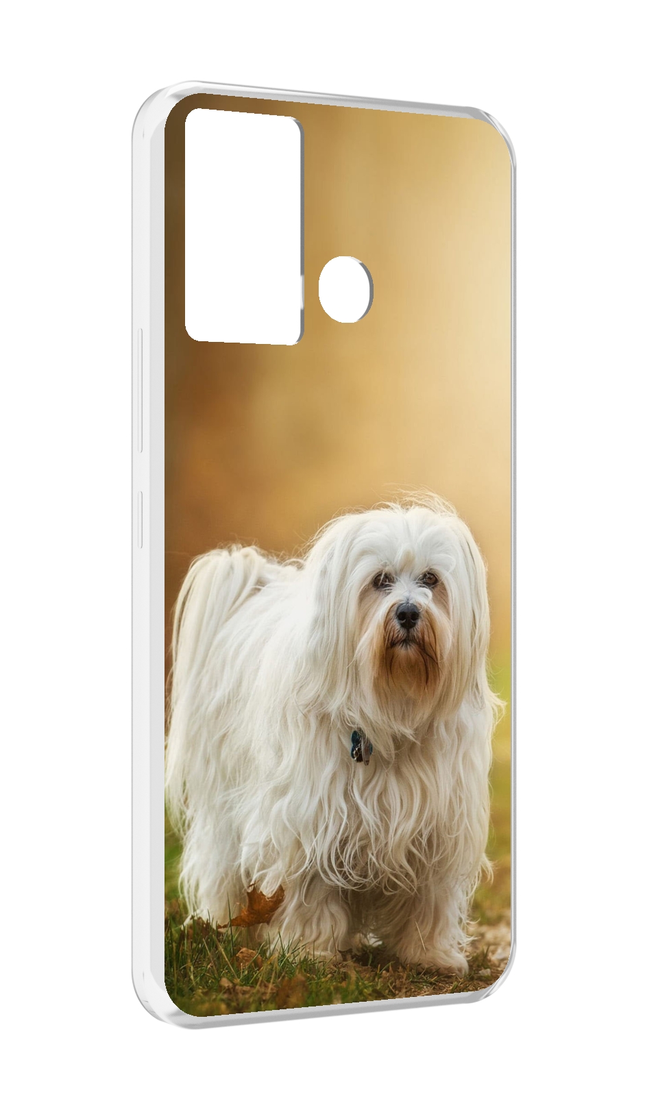 

Чехол MyPads гаванскии бишон для Infinix Hot 12 Play, Прозрачный, Tocco