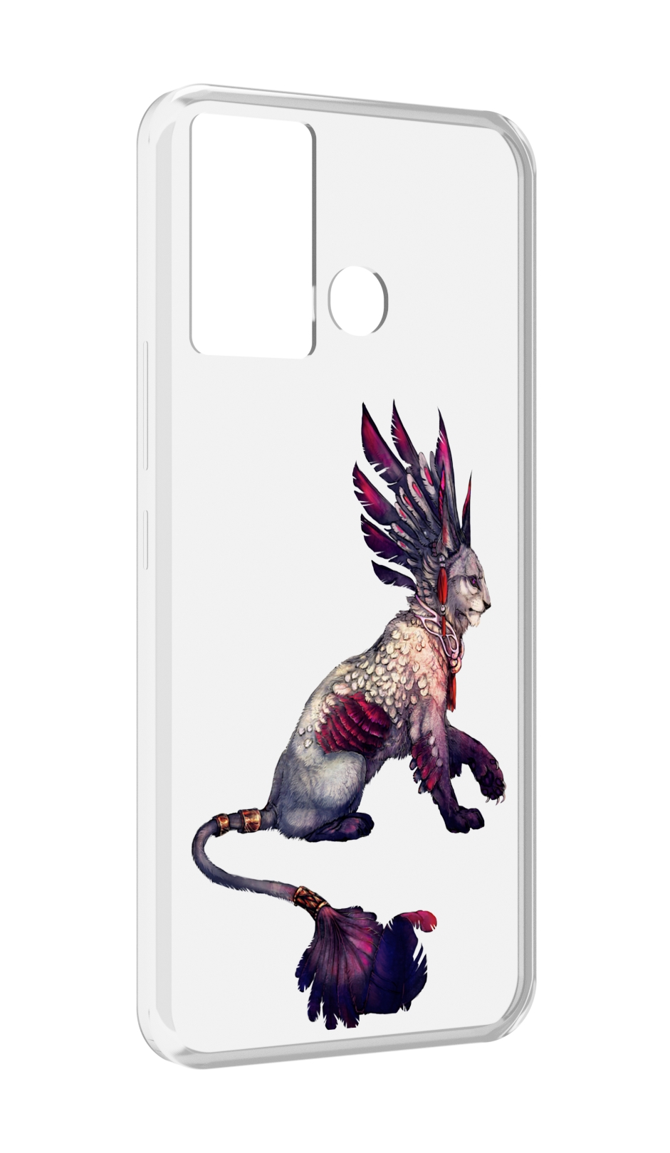 

Чехол MyPads волшебная-пума для Infinix Hot 12 Play, Прозрачный, Tocco