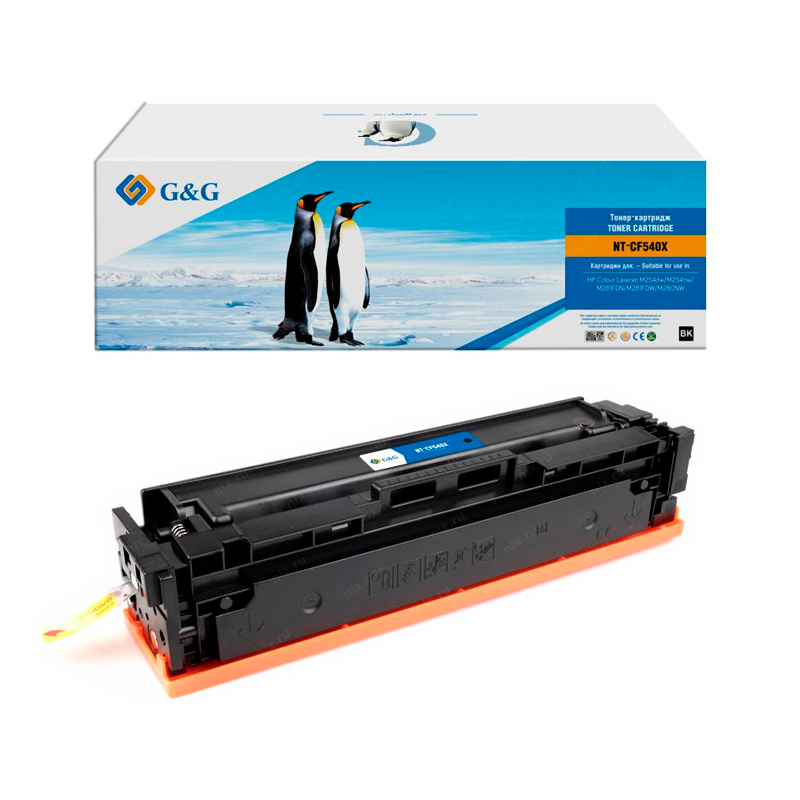 

Картридж для лазерного принтера G&G (GG-CF540X) черный, совместимый