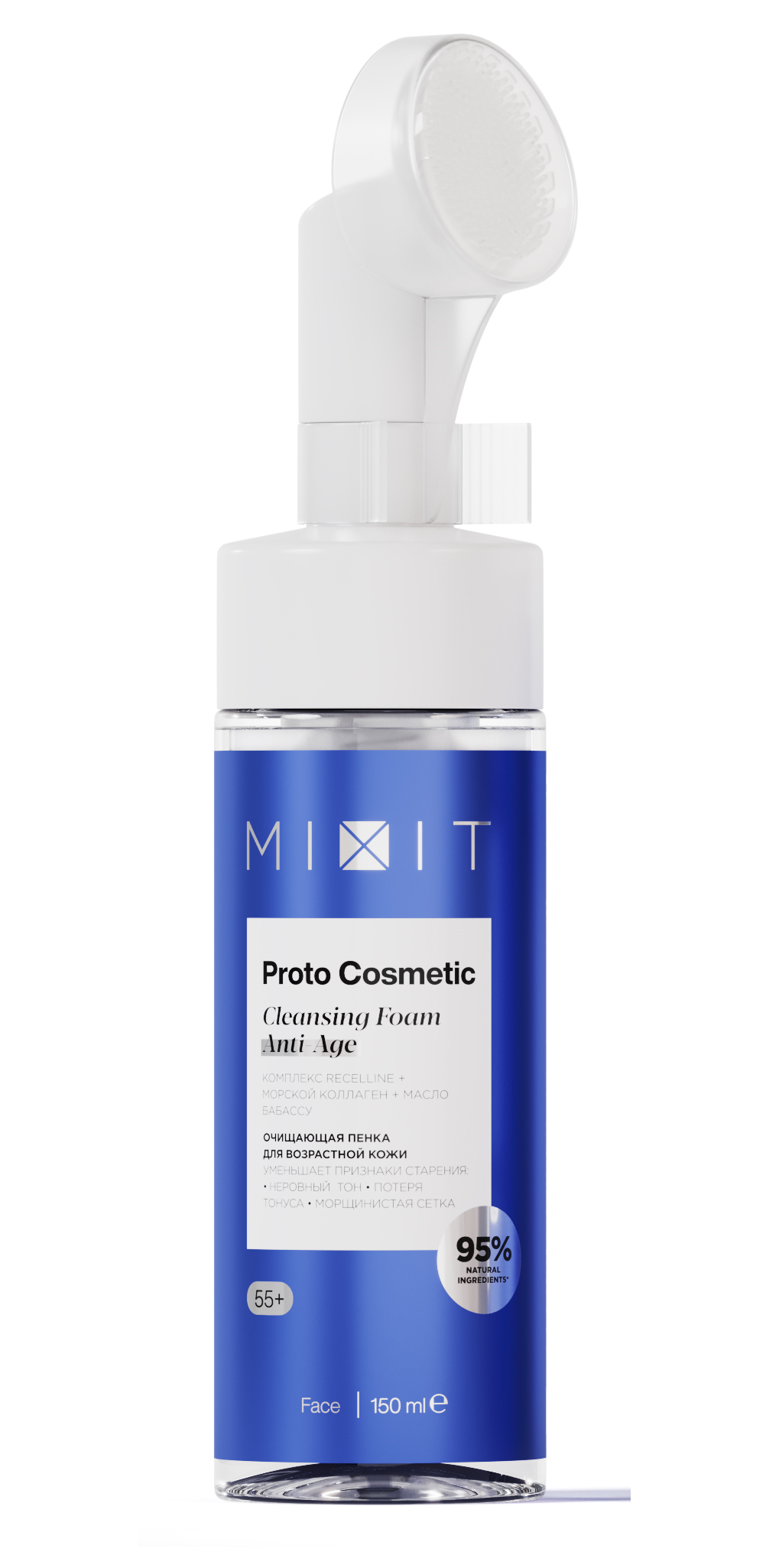 Пенка для умывания Mixit PROTOCOSMETIC Ultra-Active Face Foam 55+