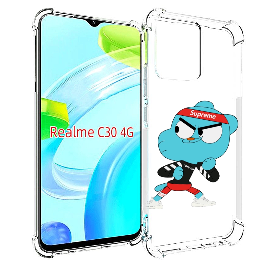 

Чехол MyPads Модный-Гамбол для Realme C30 4G / Narzo 50i Prime, Прозрачный, Tocco