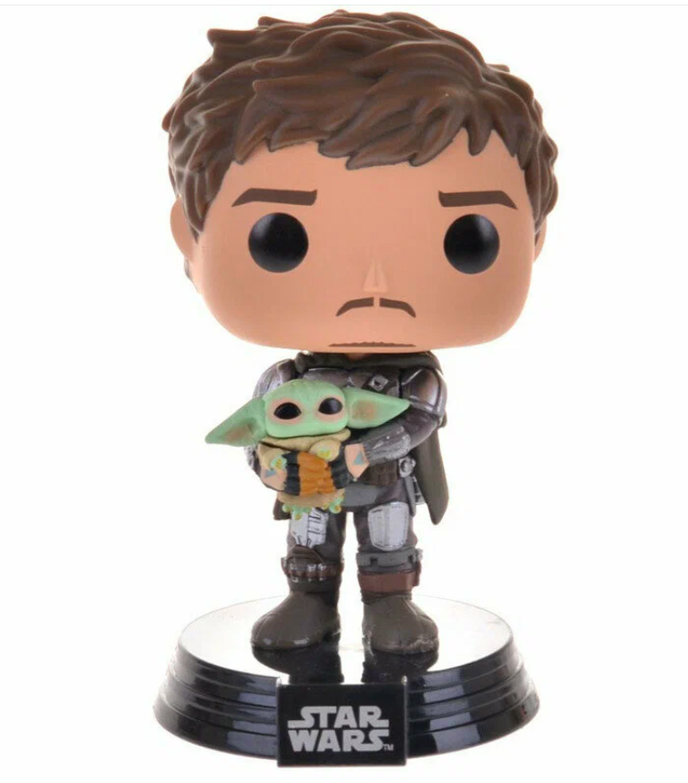 

Фигурка Funko POP! Mandalorian: Мандалорец без Шлема, Фигурки