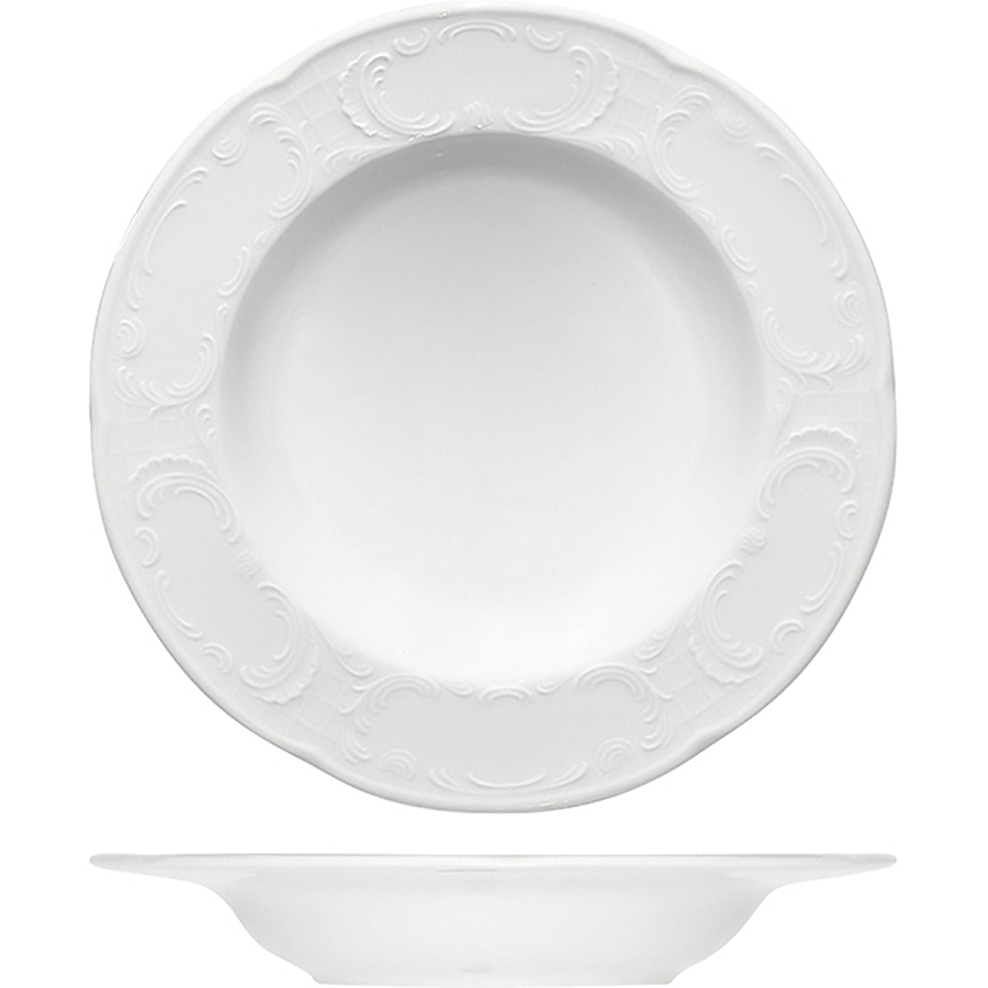 

Тарелка глубокая Mozart 20х20х6 см, 250 мл, Bauscher, 57 0120, CB-57 0120