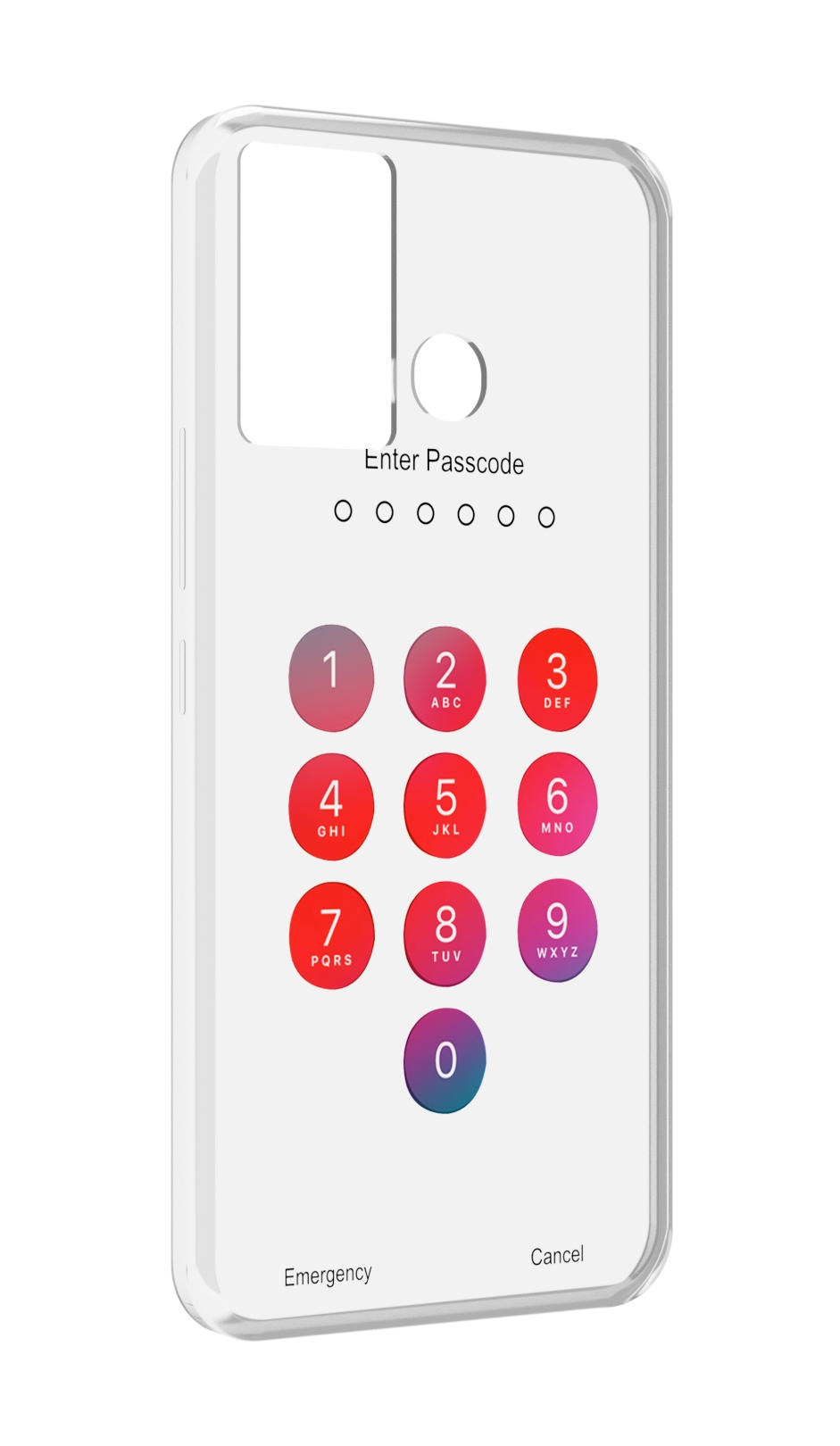 

Чехол MyPads введите-пароль для Infinix Hot 12 Play, Прозрачный, Tocco