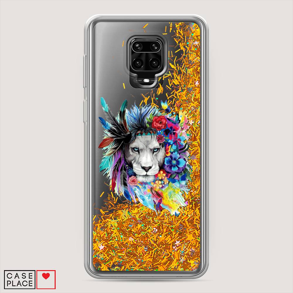 

Чехол Awog на Xiaomi Redmi Note 9S/Note 9 Pro "Гавайский лев", Разноцветный, 37990-1