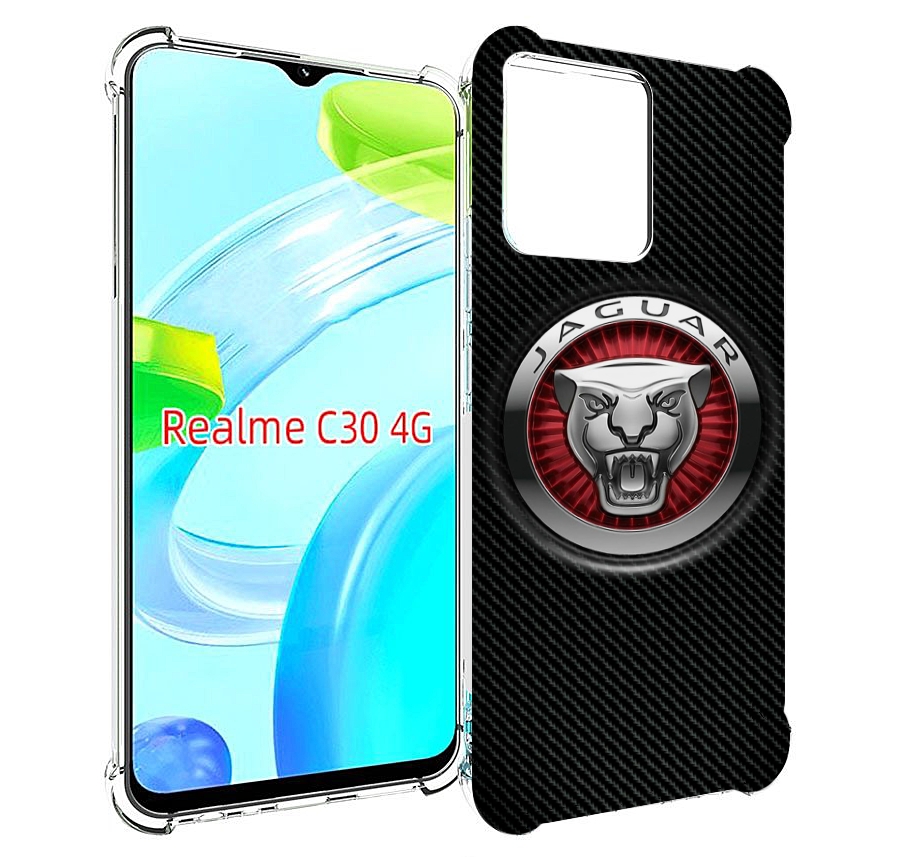 

Чехол MyPads Лого-ягуар для Realme C30 4G / Narzo 50i Prime, Прозрачный, Tocco