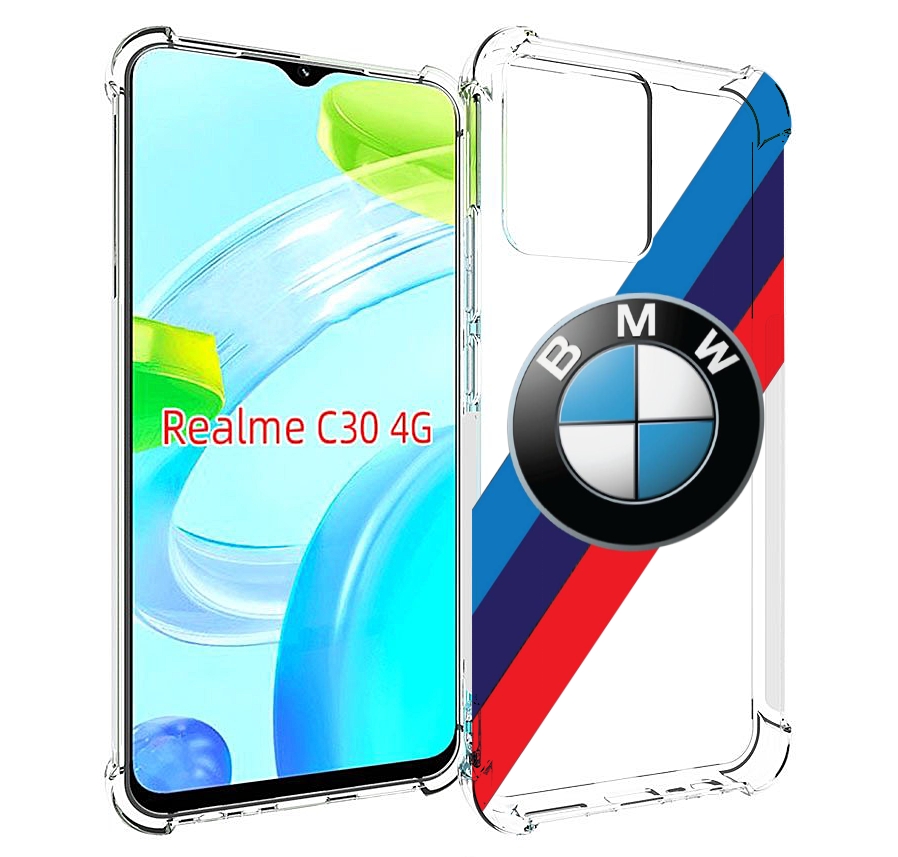 

Чехол MyPads Лого-BMW мужской для Realme C30 4G / Narzo 50i Prime, Прозрачный, Tocco
