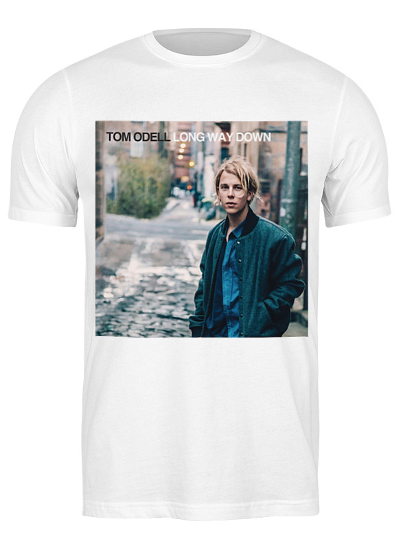 

Футболка мужская Printio Tom odell - long way down 2636815 белая M, Белый, Tom odell - long way down 2636815