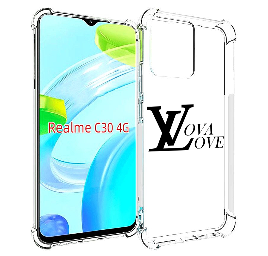 

Чехол MyPads Лова-лове для Realme C30 4G / Narzo 50i Prime, Прозрачный, Tocco
