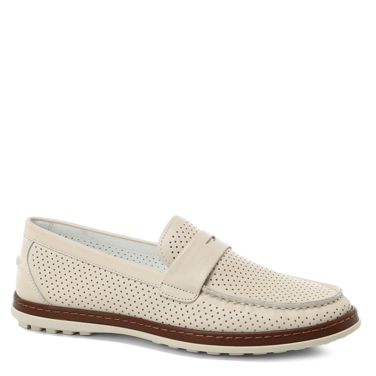 

Мокасины женские Tendance RS021-5A бежевые 39 EU, Бежевый, RS021-5A