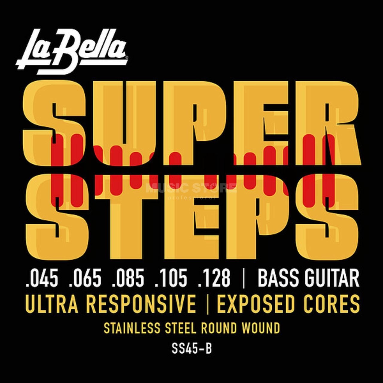 фото Струны для 5-ти струнной бас-гитары la bella ss45-b