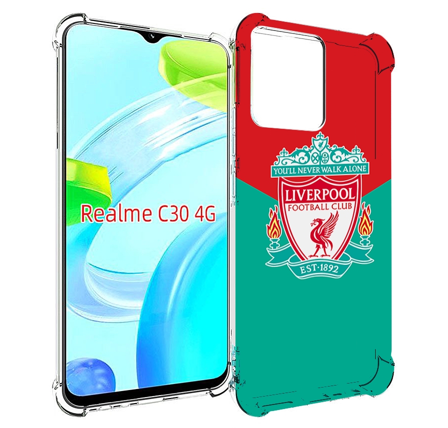 

Чехол MyPads Ливерпуль мужской для Realme C30 4G / Narzo 50i Prime, Прозрачный, Tocco