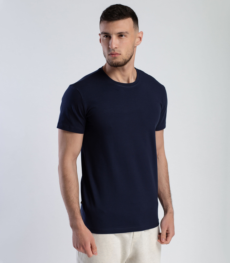 

Футболка мужская 7413/08 Serge синяя 4XL, 7413/08
