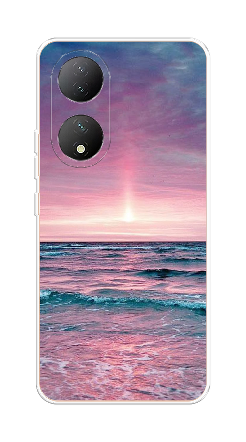 

Чехол на Vivo Y100 "Восход 3", Розовый;голубой, 268250-2