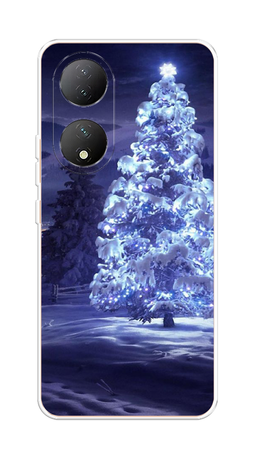 

Чехол на Vivo Y100 "Зима 4", Синий;черный;белый, 268250-2
