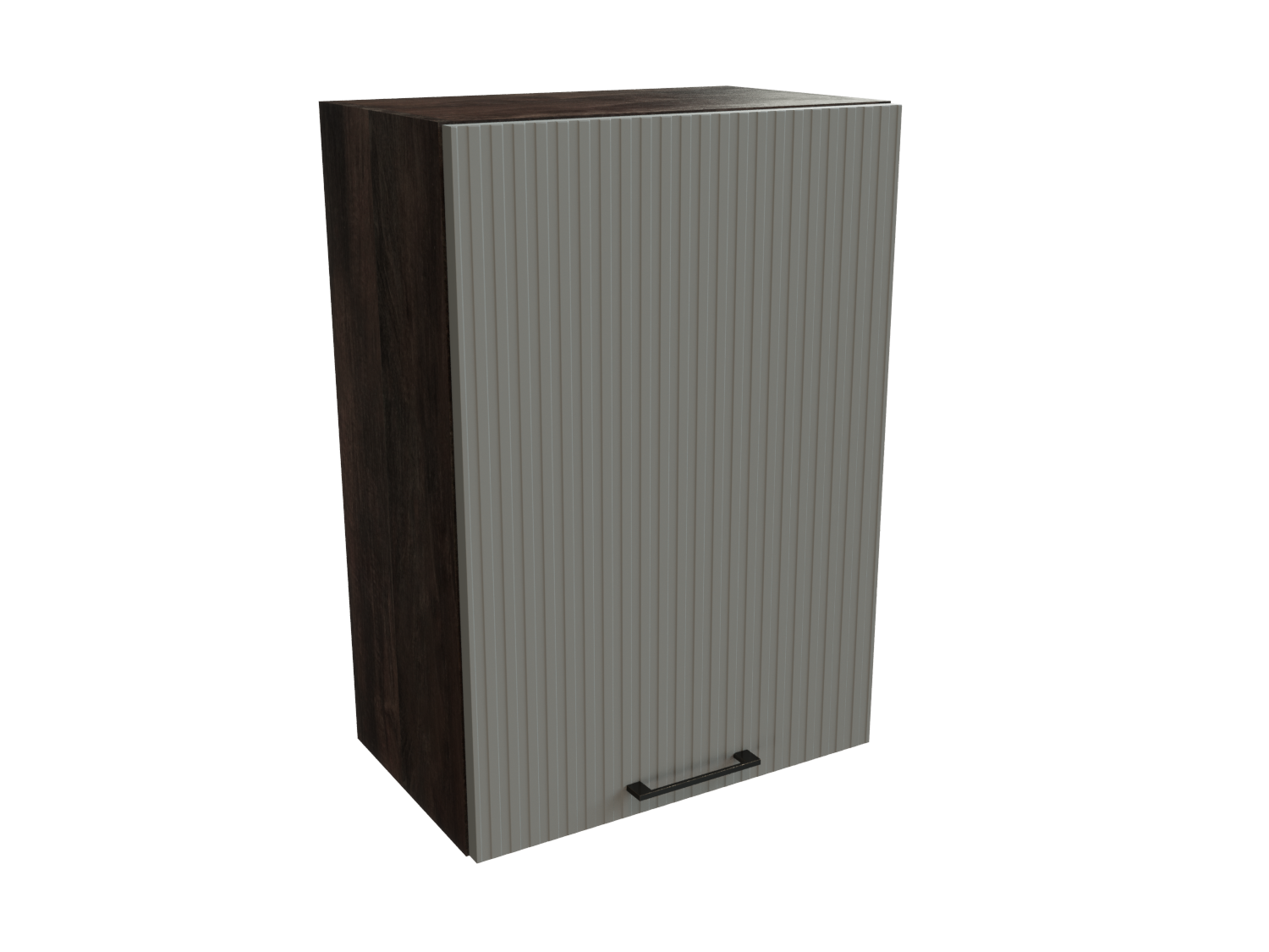 

Шкаф навесной с 1-ой дверью SURA Сиэль Ян Монблан софт 50x31,8x71,6 арт.ММК-00015044, Серый