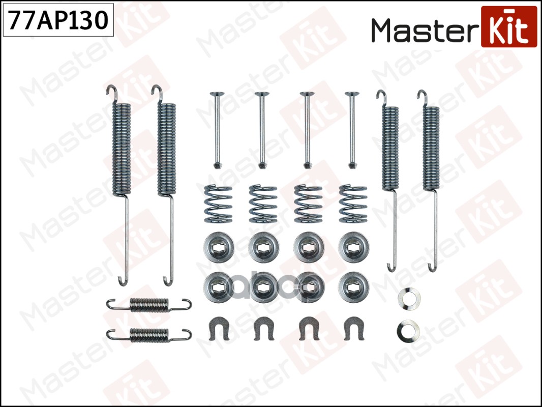 Комплект Установочный Тормозных Колодок Masterkit 77ap130 Mitsubishi Space Gear 95-00 , L2