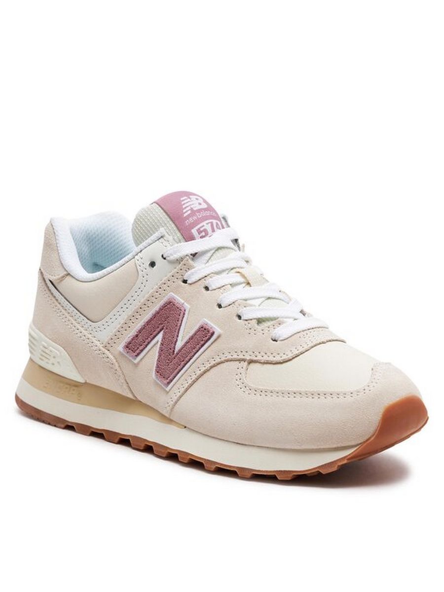

Кроссовки женские New Balance WL574QC2 бежевые 41.5 EU, Бежевый, WL574QC2