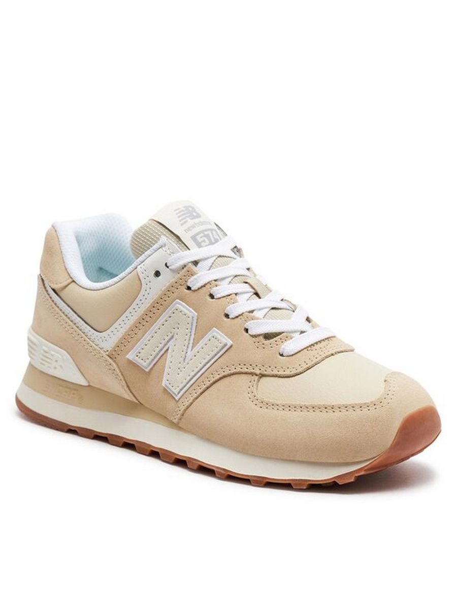 

Кроссовки женские New Balance WL574QB2 бежевые 41 EU, Бежевый, WL574QB2