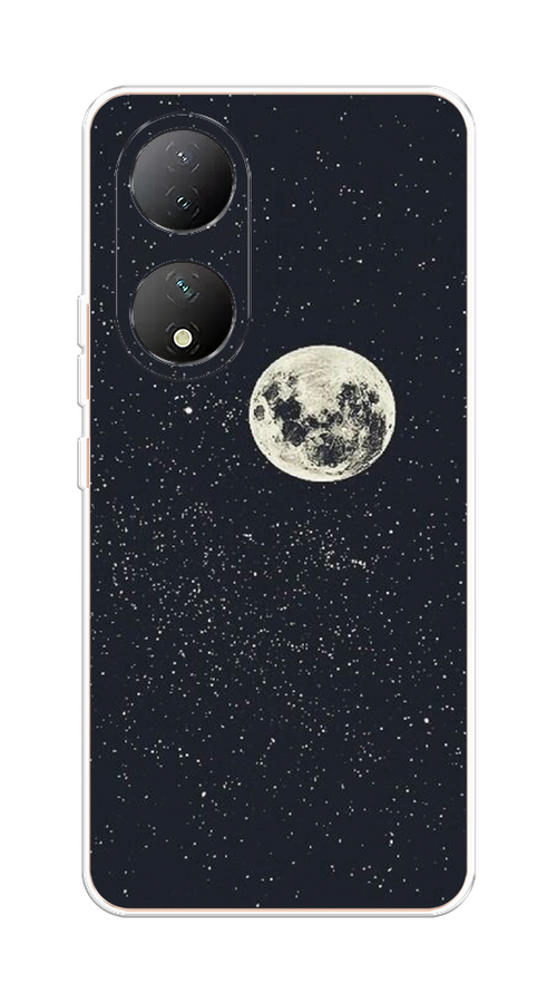 

Чехол на Vivo Y100 "Полнолуние", Бордовый, 268250-2