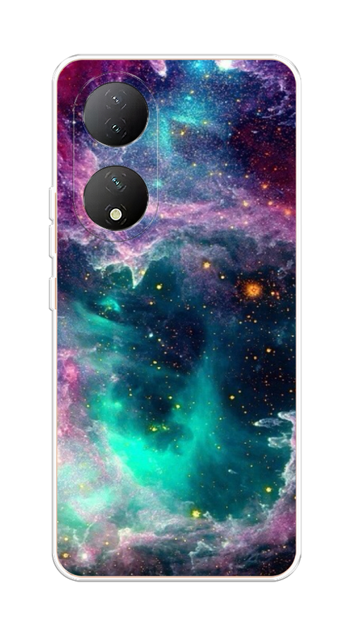 

Чехол на Vivo Y100 "Звездные облака", Розовый;бежевый, 268250-2